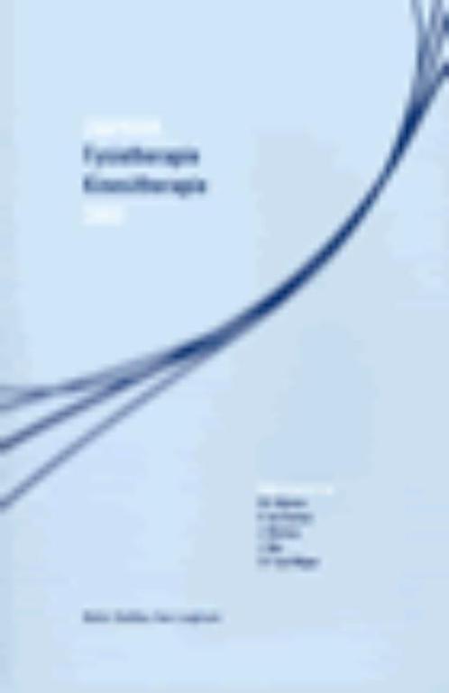 Jaarboek fysiotherapie / kinesitherapie 2005 9789031343119, Livres, Science, Envoi