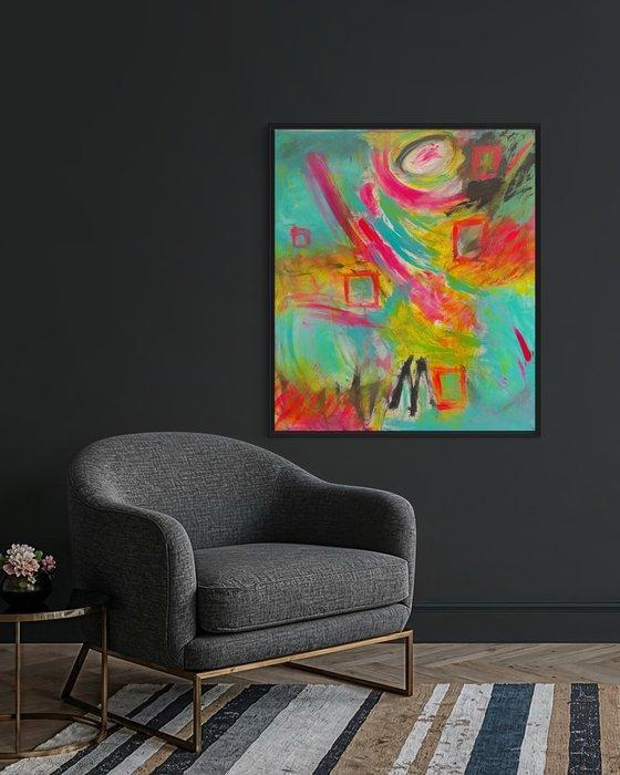 Taller Oliva - AMSTERDAM XL, Antiek en Kunst, Kunst | Schilderijen | Modern