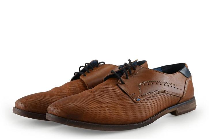 Van Lier veterschoenen in maat 44 Cognac | 25% korting, Kleding | Heren, Schoenen, Overige kleuren, Zo goed als nieuw, Veterschoenen