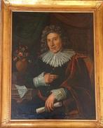 École britannique (XVIII) - Ritratto di drammaturgo in abiti, Antiek en Kunst