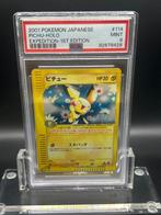 Pokémon Graded card - Pichu Holo 1st edition PSA - PSA, Hobby en Vrije tijd, Nieuw