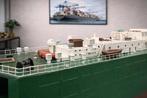 maquette bois de navire cargo-Porte Container Roulier Ro-Ro, Nieuw