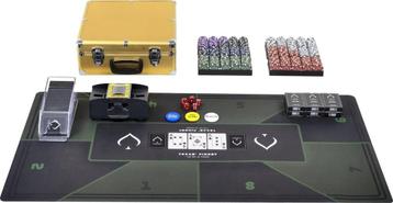 Texas Finest Golden Pokerset - complete set inclusief beschikbaar voor biedingen