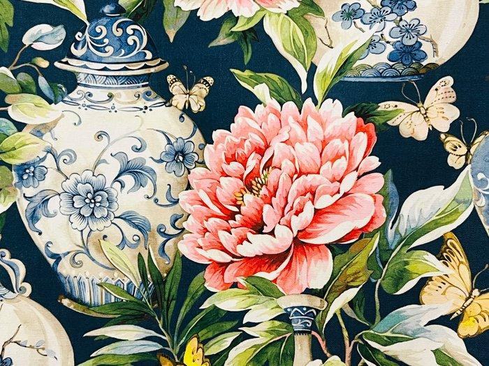 Katoenstof - Tijdloze elegantie voor uw huis - Meubelstof -, Antiek en Kunst, Antiek | Tapijten, Tafelkleden en Textiel