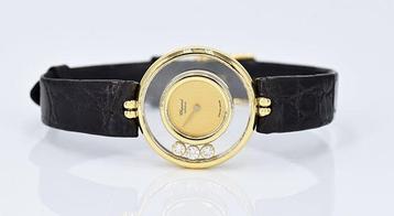 Chopard - Happy Diamonds - Zonder Minimumprijs - Dames -, Handtassen en Accessoires, Horloges | Heren, Nieuw