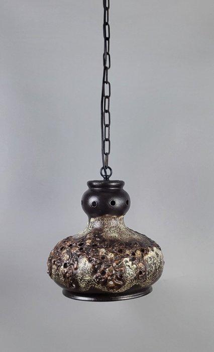 Richard Essig - Lamp - Keramiek - Fat Lava-stijl Brutalisme, Antiek en Kunst, Curiosa en Brocante