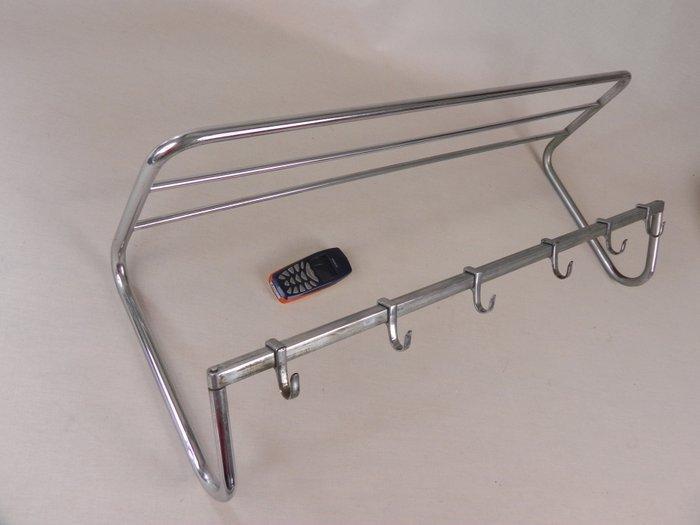 Kapstok - Verchroomd - Art Deco chromen kapstok, Antiek en Kunst, Curiosa en Brocante