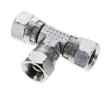 T-koppeling G1/8 Binnendraad Staal hydrauliek 400bar, Verzenden, Nieuw