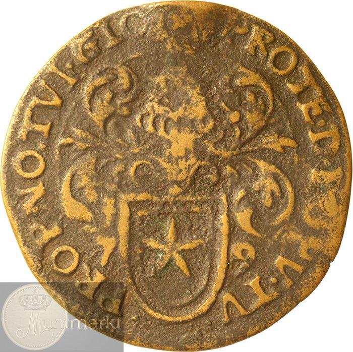 Zuidelijke Nederlanden - Stad Maastricht. Koperen noodmunt, Postzegels en Munten, Munten | Nederland