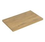 Bovenblad Angela 80 x 48 x 3,5 cm - Eiken - Wastafelblad, Verzenden, Nieuw