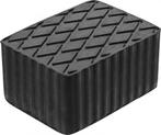 Bgs technic Rubberen pad  voor hefplatforms  160 x 120 x 80, Verzenden