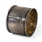 Servetring (2) - .835 zilver - Napking ring / vork 51 g