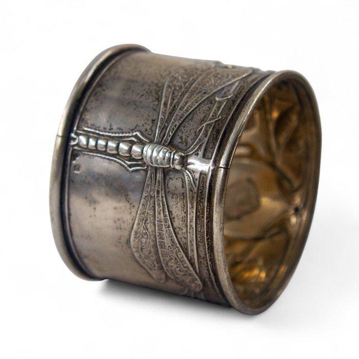 Servetring (2) - .835 zilver - Napking ring / vork 51 g, Antiek en Kunst, Antiek | Zilver en Goud