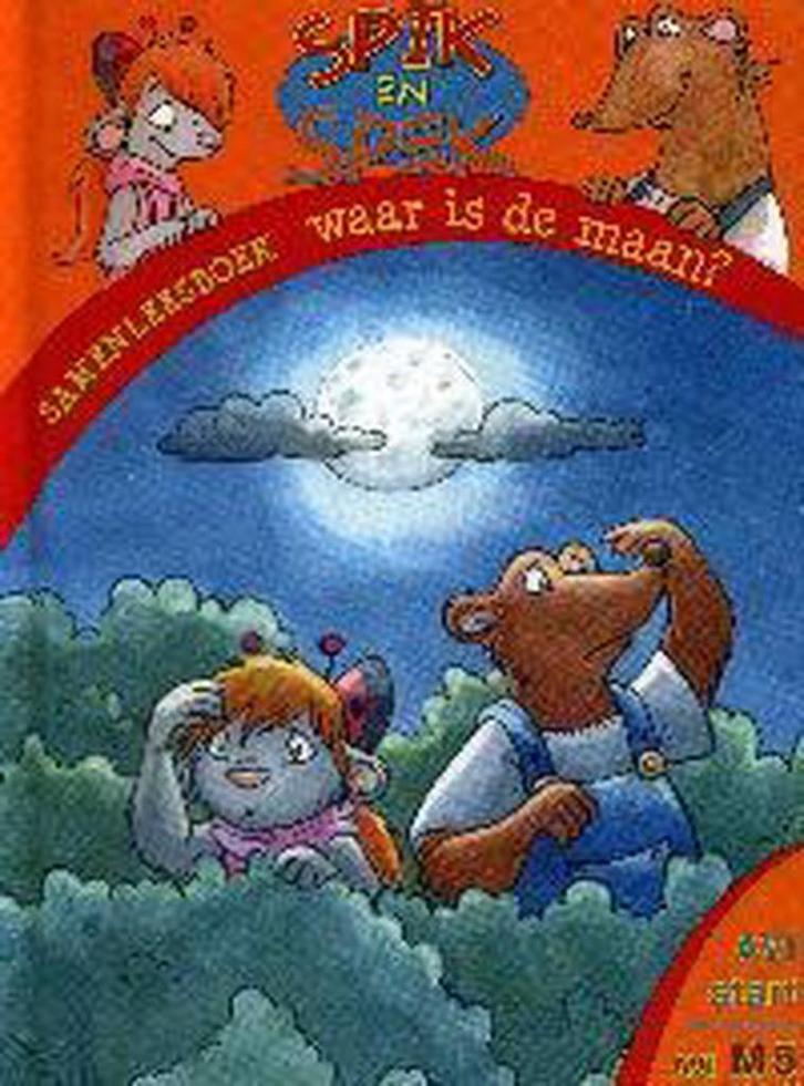 Spik en Spek samenleesboek: waar is de maan? 9789059327863, Boeken, Kinderboeken | Jeugd | onder 10 jaar, Gelezen, Verzenden