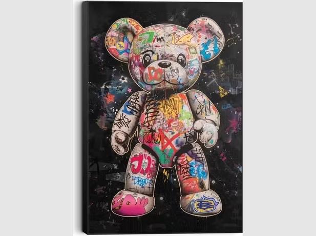 2dekans | Orange Wallz Muurdecoratie - Beer Wall Art - 90 x, Huis en Inrichting, Woonaccessoires | Overige, Ophalen of Verzenden