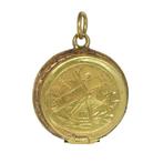 Zonder Minimumprijs - antique locket with compass - Hanger -