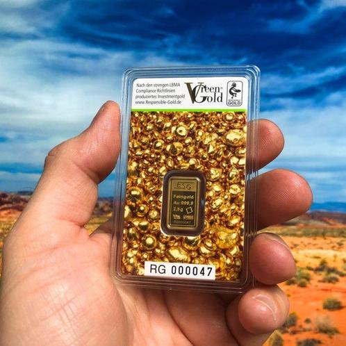 2,5 grammes - Or .999 - Valcambi Auropelli Responsible Gold, Postzegels en Munten, Edelmetalen en Baren