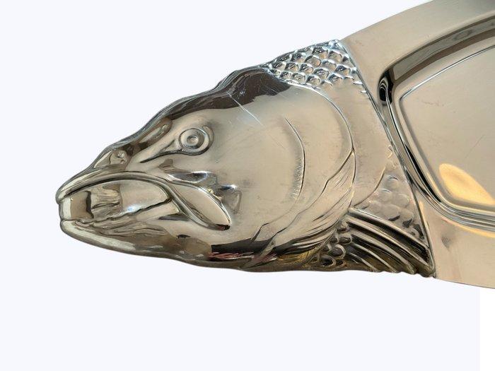 Serveerschaal - Inox / rvs, Antiek en Kunst, Antiek | Keukengerei