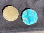 Oude Egypte, Nieuwe rijk Terracotta en Fayence Rosette en, Antiek en Kunst