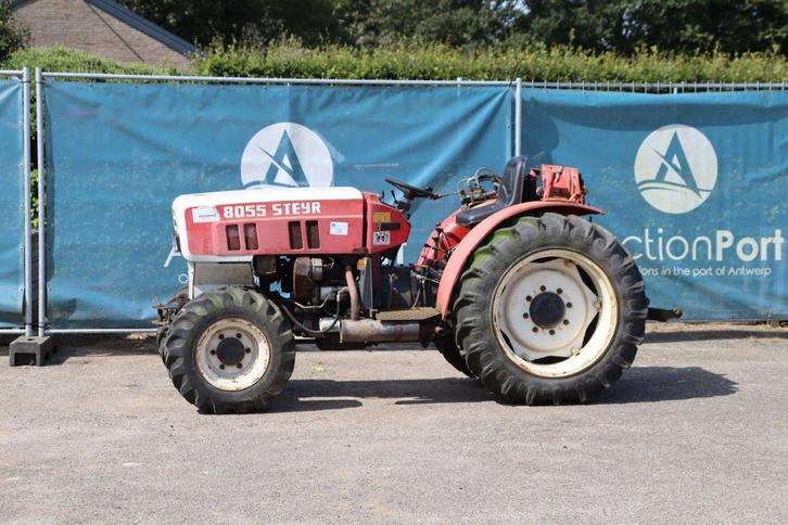 Veiling: Smalspoor Tractor Steyr 8055 Diesel 55pk, Zakelijke goederen, Landbouw | Tractoren, Ophalen