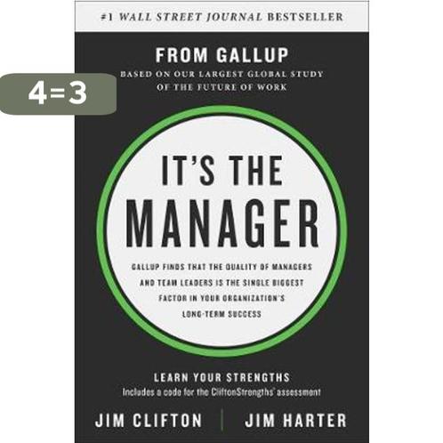 Its the Manager: Moving from Boss to Coach 9781595622242, Boeken, Taal | Engels, Zo goed als nieuw, Verzenden