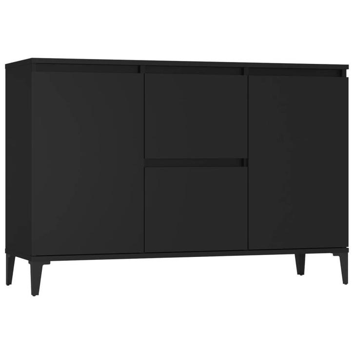 Zwart Dressoir 104cm | Retour Deal | 55% Korting, Huis en Inrichting, Kasten | Dressoirs, 100 tot 150 cm, 50 tot 75 cm, Nieuw