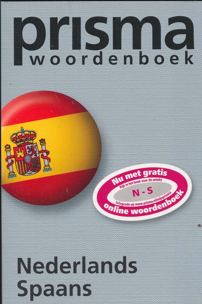 Woordenboek Nederlands-Spaans Prisma, Boeken, Schoolboeken, Verzenden
