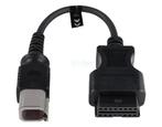 Jaltest (JDC538A) | Yanmar 6-pins OBD - 16-pins OBD2 Verloop, Auto diversen, Autogereedschap, Verzenden, Nieuw