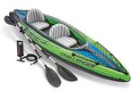 Intex Challenger K2 - Kayak - 351 x 76 x 38 cm - Inclusief, Watersport en Boten, Verzenden, Zo goed als nieuw