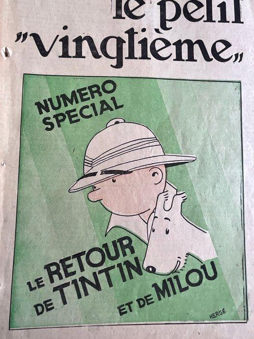 Le Petit Vingtième Nr 28/1931 - Couverture : retour du Congo, Boeken, Stripverhalen