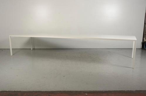 Vergadertafel Solidesk - Wit blad - 400,5 x 120,5 cm, Zakelijke goederen, Kantoor en Winkelinrichting | Kantoormeubilair en Inrichting