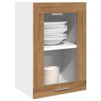 vidaXL Hangkast 40x31x60 cm bewerkt hout artisanaal, Huis en Inrichting, Verzenden, Nieuw