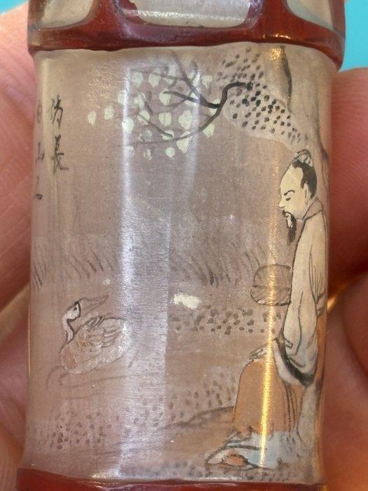 Bord - Jolie tabatière Chine république - Glas - Jole, Antiquités & Art, Antiquités | Autres Antiquités