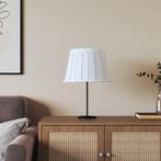 vidaXL Lampenkap Ø30x20 cm wicker wit, Verzenden, Nieuw