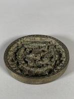 Bronze Ancient Chinese Mirror - Tang Dynasty - 10 cm, Antiek en Kunst