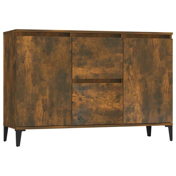Dressoir - OP = OP! - Eiken Look, Veel Opbergruimte, Huis en Inrichting, Kasten | Dressoirs, 100 tot 150 cm, 25 tot 50 cm, Nieuw