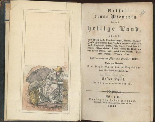 Ida Pfeiffer - Reise einer Wienerin in das Heilige Land -, Antiek en Kunst, Antiek | Boeken en Manuscripten