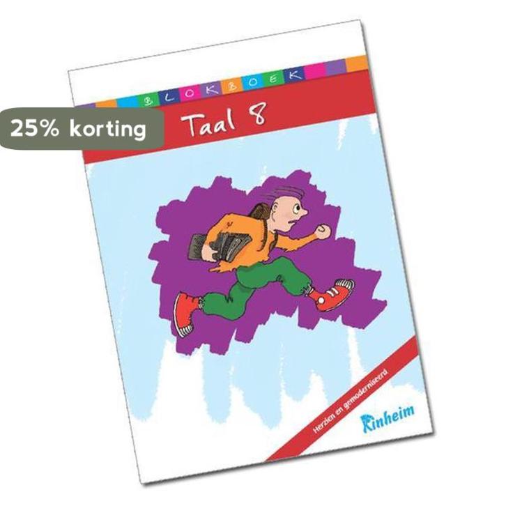 Blokboek taal 8 9789060523353 Henri Arnoldus, Boeken, Schoolboeken, Zo goed als nieuw, Verzenden