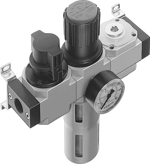 Festo Unité De Conditionnement G1/8 0.5-12bar 700l/min, Doe-het-zelf en Bouw, Ventilatie en Afzuiging, Verzenden