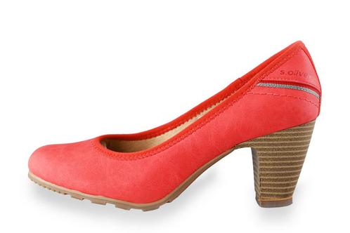 s. Oliver Pumps in maat 38 Rood | 5% extra korting, Kleding | Dames, Schoenen, Rood, Zo goed als nieuw, Pumps, Verzenden