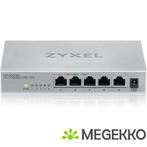 Zyxel MG-105 Unmanaged 2.5G Ethernet (100/1000/2500) Staal, Computers en Software, Verzenden, Nieuw