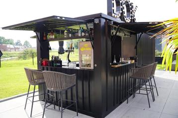 Horeca container bar met openslaande luifel | Scherpe prijs