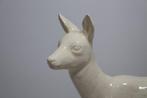 Faience de Sarreguemines - Statue, Hert met twee kalfjes -