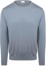 Profuomo Pullover Merinowol Blauw maat Maat 48/50 (M) Heren, Nieuw, Profuomo, Verzenden, Maat 48/50 (M)