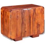 vidaXL Dressoir 75x35x60 cm massief acaciahout, Huis en Inrichting, Verzenden, Nieuw