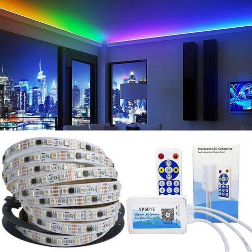 Dreamcolor - Digitale LED (effect)strip set 10 meter 60LED/, Huis en Inrichting, Lampen | Overige, Verzenden