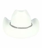 Cowboyhoed - Western Hoed - Vilt Look - Koord - One, Kleding | Dames, Nieuw