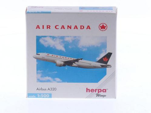 Schaal 1:500 Herpa 501620 Air Canada Airbus A320 Reg. NA..., Hobby en Vrije tijd, Modelbouw | Vliegtuigen en Helikopters, Gebruikt
