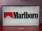 Marlboro - Reclamebord - Metaal, Plastic, Neón, Antiek en Kunst, Antiek | Wandborden en Tegels