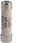 Fusible Cylindrique Hager 16A 400V AC 8.5x32mm - L8532C16, Verzenden